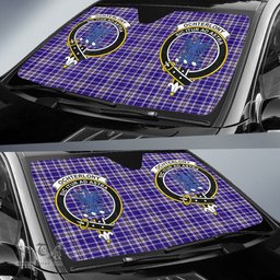 Scottish Ochterlony Clan Tartan Crest Tartan Car Sun Shade Scottish Plaid Tartan Plaid - ScotsTee - scotstee.com