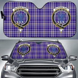 Scottish Ochterlony Clan Tartan Crest Tartan Car Sun Shade Scottish Plaid Tartan Plaid - ScotsTee - scotstee.com