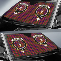 Scottish MacIntyre Modern Clan Tartan Crest Tartan Car Sun Shade Scottish Plaid Tartan Plaid - ScotsTee - scotstee.com