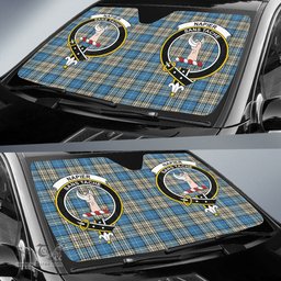 Scottish Napier Ancient Clan Tartan Crest Tartan Car Sun Shade Scottish Plaid Tartan Plaid - ScotsTee - scotstee.com