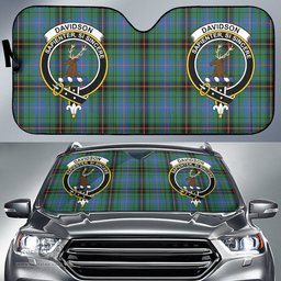 Scottish Davidson Ancient Clan Tartan Crest Tartan Car Sun Shade Scottish Plaid Tartan Plaid - ScotsTee - scotstee.com