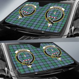 Scottish Morrison Ancient Clan Tartan Crest Tartan Car Sun Shade Scottish Plaid Tartan Plaid - ScotsTee - scotstee.com