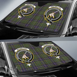 Scottish MacMillan Hunting Modern Clan Tartan Crest Tartan Car Sun Shade Scottish Plaid Tartan Plaid - ScotsTee - scotstee.com