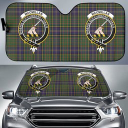 Scottish MacMillan Hunting Modern Clan Tartan Crest Tartan Car Sun Shade Scottish Plaid Tartan Plaid - ScotsTee - scotstee.com