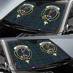 Scottish Davidson Modern Clan Tartan Crest Tartan Car Sun Shade Scottish Plaid Tartan Plaid - ScotsTee - scotstee.com