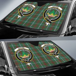 Scottish Gayre Clan Tartan Crest Tartan Car Sun Shade Scottish Plaid Tartan Plaid - ScotsTee - scotstee.com