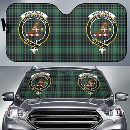 Scottish MacAulay Hunting Ancient Clan Tartan Crest Tartan Car Sun Shade Scottish Plaid Tartan Plaid - ScotsTee - scotstee.com