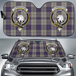 Scottish Cunningham Dress Blue Dancers Clan Tartan Crest Tartan Car Sun Shade Scottish Plaid Tartan Plaid - ScotsTee - scotstee.com
