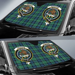 Scottish Graham of Menteith Ancient Clan Tartan Crest Tartan Car Sun Shade Scottish Plaid Tartan Plaid - ScotsTee - scotstee.com