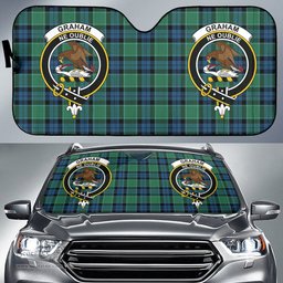 Scottish Graham of Menteith Ancient Clan Tartan Crest Tartan Car Sun Shade Scottish Plaid Tartan Plaid - ScotsTee - scotstee.com