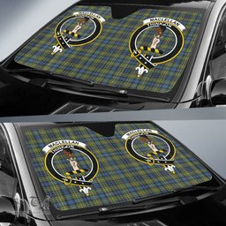 Scottish MacLellan Ancient Clan Tartan Crest Tartan Car Sun Shade Scottish Plaid Tartan Plaid - ScotsTee - scotstee.com