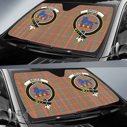 Scottish Bruce Ancient Clan Tartan Crest Tartan Car Sun Shade Scottish Plaid Tartan Plaid - ScotsTee - scotstee.com