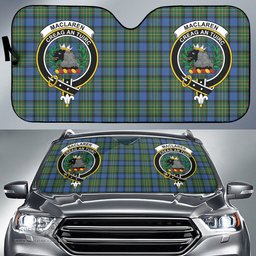 Scottish MacLaren Ancient Clan Tartan Crest Tartan Car Sun Shade Scottish Plaid Tartan Plaid - ScotsTee - scotstee.com
