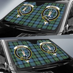 Scottish MacKay Ancient Clan Tartan Crest Tartan Car Sun Shade Scottish Plaid Tartan Plaid - ScotsTee - scotstee.com