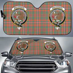Scottish MacKinnon Ancient Clan Tartan Crest Tartan Car Sun Shade Scottish Plaid Tartan Plaid - ScotsTee - scotstee.com