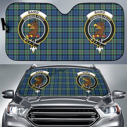 Scottish Baird Ancient Clan Tartan Crest Tartan Car Sun Shade Scottish Plaid Tartan Plaid - ScotsTee - scotstee.com