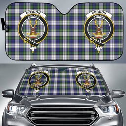 Scottish Gordon Dress Modern Clan Tartan Crest Tartan Car Sun Shade Scottish Plaid Tartan Plaid - ScotsTee - scotstee.com