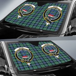 Scottish Rose Hunting Ancient Clan Tartan Crest Tartan Car Sun Shade Scottish Plaid Tartan Plaid - ScotsTee - scotstee.com