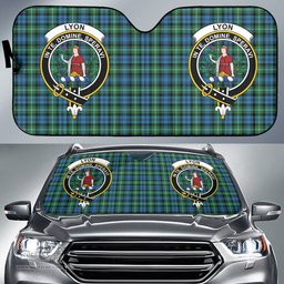 Scottish Lyon Clan Clan Tartan Crest Tartan Car Sun Shade Scottish Plaid Tartan Plaid - ScotsTee - scotstee.com
