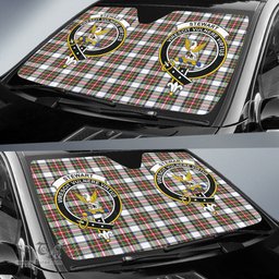 Scottish Stewart Dress Modern Clan Tartan Crest Tartan Car Sun Shade Scottish Plaid Tartan Plaid - ScotsTee - scotstee.com