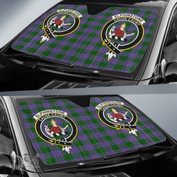 Scottish Elphinstone Clan Tartan Crest Tartan Car Sun Shade Scottish Plaid Tartan Plaid - ScotsTee - scotstee.com