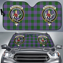 Scottish Elphinstone Clan Tartan Crest Tartan Car Sun Shade Scottish Plaid Tartan Plaid - ScotsTee - scotstee.com