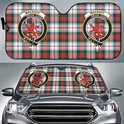 Scottish MacDuff Dress Modern Clan Tartan Crest Tartan Car Sun Shade Scottish Plaid Tartan Plaid - ScotsTee - scotstee.com