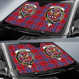 Scottish Wishart Dress Clan Tartan Crest Tartan Car Sun Shade Scottish Plaid Tartan Plaid - ScotsTee - scotstee.com