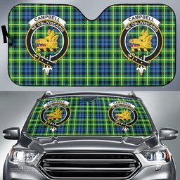 Scottish Campbell of Breadalbane Ancient Clan Tartan Crest Tartan Car Sun Shade Scottish Plaid Tartan Plaid - ScotsTee - scotstee.com