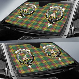 Scottish MacMillan Old Ancient Clan Tartan Crest Tartan Car Sun Shade Scottish Plaid Tartan Plaid - ScotsTee - scotstee.com