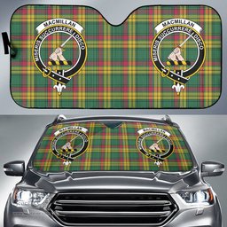 Scottish MacMillan Old Ancient Clan Tartan Crest Tartan Car Sun Shade Scottish Plaid Tartan Plaid - ScotsTee - scotstee.com