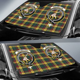 Scottish MacMillan Old Modern Clan Tartan Crest Tartan Car Sun Shade Scottish Plaid Tartan Plaid - ScotsTee - scotstee.com