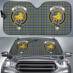 Scottish Campbell Faded Clan Tartan Crest Tartan Car Sun Shade Scottish Plaid Tartan Plaid - ScotsTee - scotstee.com