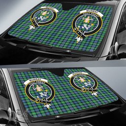 Scottish Murray of Atholl Ancient Clan Tartan Crest Tartan Car Sun Shade Scottish Plaid Tartan Plaid - ScotsTee - scotstee.com