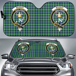 Scottish Murray of Atholl Ancient Clan Tartan Crest Tartan Car Sun Shade Scottish Plaid Tartan Plaid - ScotsTee - scotstee.com