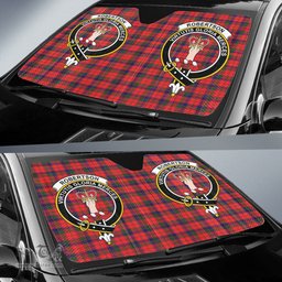 Scottish Robertson Modern Clan Tartan Crest Tartan Car Sun Shade Scottish Plaid Tartan Plaid - ScotsTee - scotstee.com