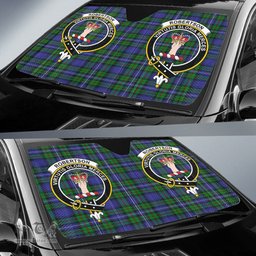 Scottish Robertson Hunting Modern Clan Tartan Crest Tartan Car Sun Shade Scottish Plaid Tartan Plaid - ScotsTee - scotstee.com