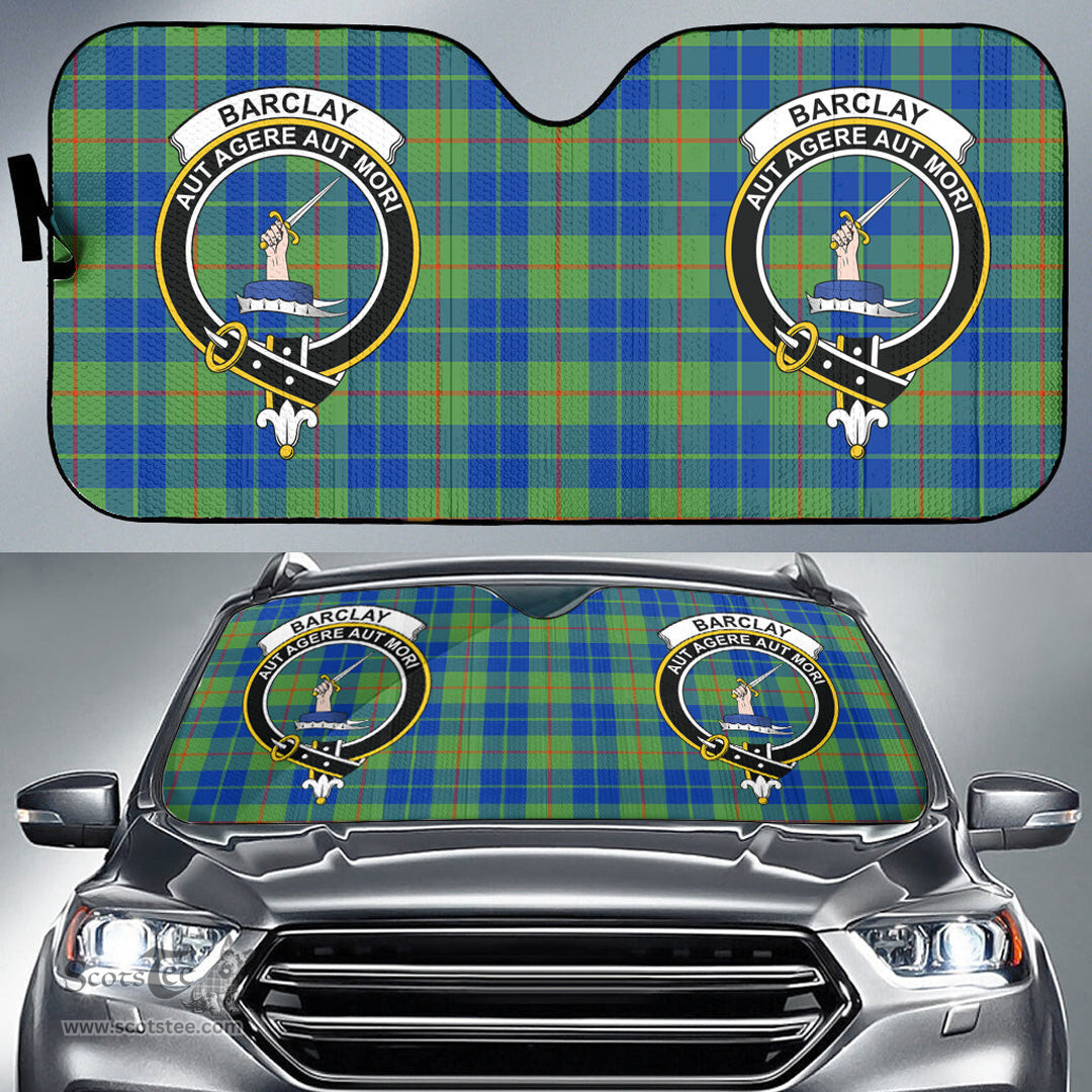 Scottish Barclay Hunting Ancient Clan Tartan Crest Tartan Car Sun Shade Scottish Plaid Tartan Plaid - ScotsTee - scotstee.com