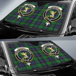 Scottish Stewart Old Modern Clan Tartan Crest Tartan Car Sun Shade Scottish Plaid Tartan Plaid - ScotsTee - scotstee.com