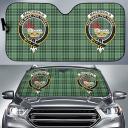 Scottish MacDonald Lord of the Isles Hunting Clan Tartan Crest Tartan Car Sun Shade Scottish Plaid Tartan Plaid - ScotsTee - scotstee.com