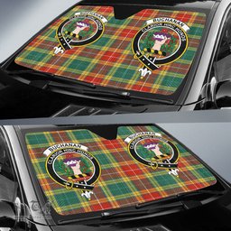 Scottish Buchanan Old Sett Clan Tartan Crest Tartan Car Sun Shade Scottish Plaid Tartan Plaid - ScotsTee - scotstee.com