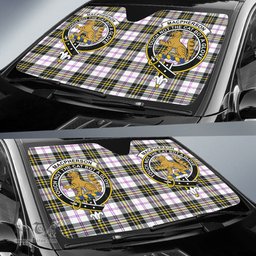 Scottish MacPherson Dress Modern Clan Tartan Crest Tartan Car Sun Shade Scottish Plaid Tartan Plaid - ScotsTee - scotstee.com