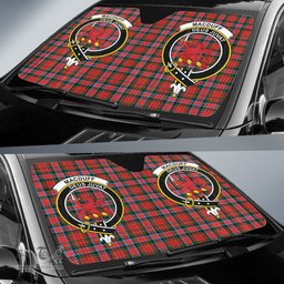 Scottish MacDuff Modern Clan Tartan Crest Tartan Car Sun Shade Scottish Plaid Tartan Plaid - ScotsTee - scotstee.com