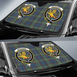 Scottish Nicolson Hunting Ancient Clan Tartan Crest Tartan Car Sun Shade Scottish Plaid Tartan Plaid - ScotsTee - scotstee.com