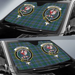 Scottish Cockburn Ancient Clan Tartan Crest Tartan Car Sun Shade Scottish Plaid Tartan Plaid - ScotsTee - scotstee.com