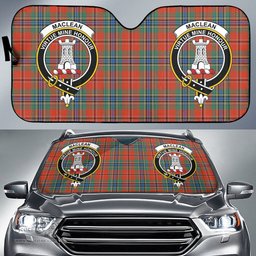 Scottish MacLean of Duart Ancient Clan Tartan Crest Tartan Car Sun Shade Scottish Plaid Tartan Plaid - ScotsTee - scotstee.com
