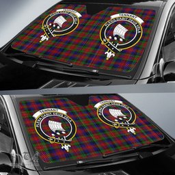 Scottish Tennant Clan Tartan Crest Tartan Car Sun Shade Scottish Plaid Tartan Plaid - ScotsTee - scotstee.com