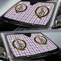 Scottish Boswell Modern Clan Tartan Crest Tartan Car Sun Shade Scottish Plaid Tartan Plaid - ScotsTee - scotstee.com