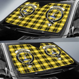 Scottish Barclay Dress Modern Clan Tartan Crest Tartan Car Sun Shade Scottish Plaid Tartan Plaid - ScotsTee - scotstee.com