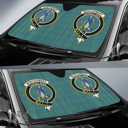 Scottish Montgomery Ancient Clan Tartan Crest Tartan Car Sun Shade Scottish Plaid Tartan Plaid - ScotsTee - scotstee.com